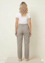 High-Waisted Cargo Pants - Image 3