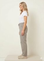 High-Waisted Cargo Pants - Image 2