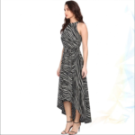 The Cute Zebra Pattern Sahara High-Low Maxi - Image 2