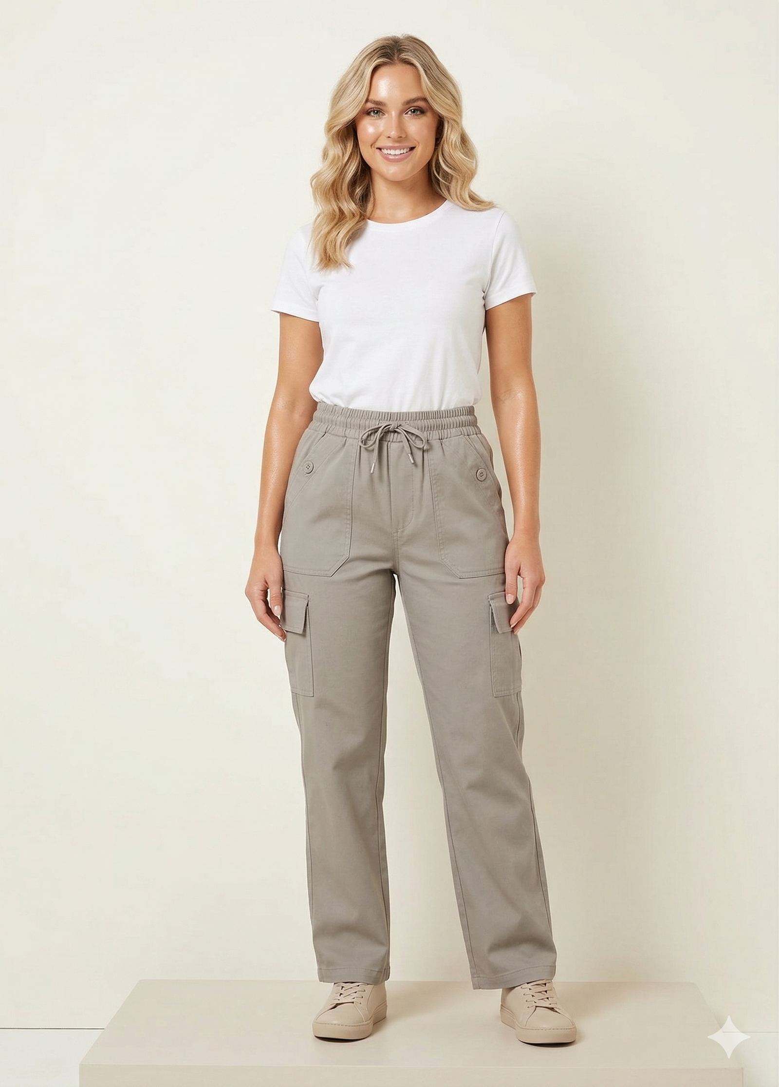 Gemini_Generated_Image_gufm69gufm69gufm High-Waisted Cargo Pants - Image 1