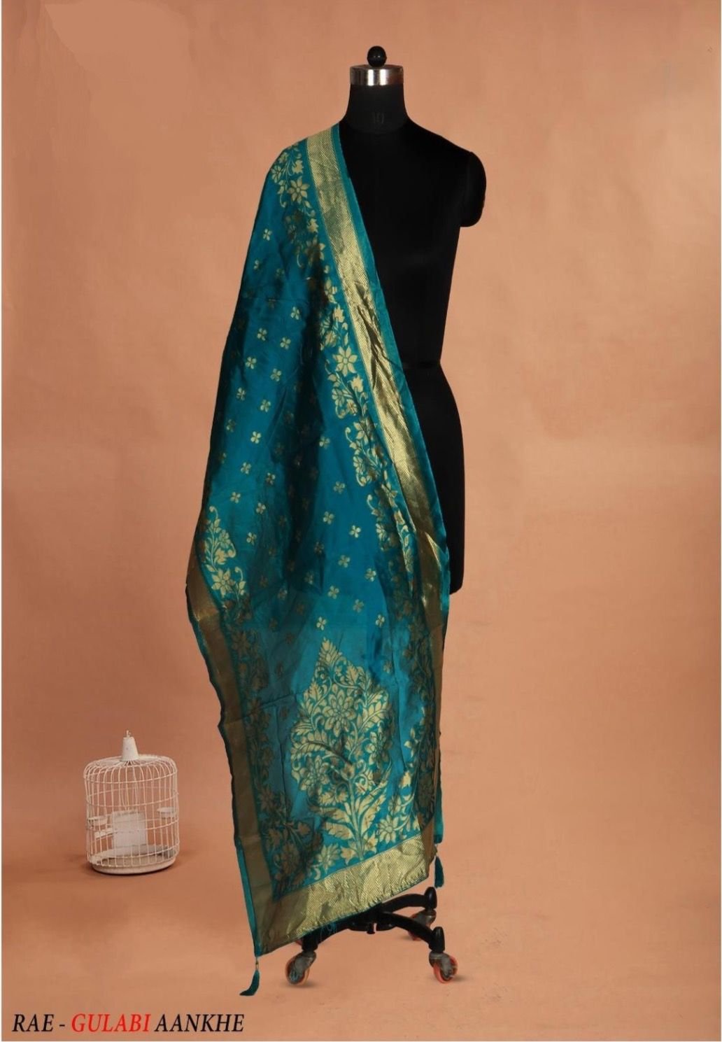 WhatsApp Image 2026-03-28 at 3.49.33 PM (1) Emerald Mist Zari Dupatta - Image 1