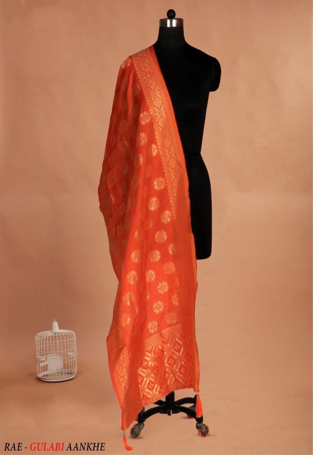 WhatsApp Image 2026-03-28 at 3.49.35 PM (1) Zari-Bordered Silk Dupatta - Image 1