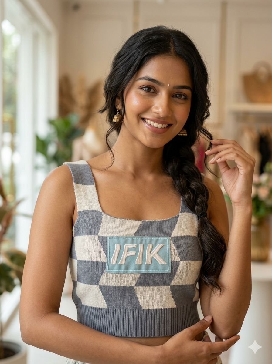 WhatsApp Image 2026-03-28 at 3.49.39 PM (1) Soft Knit Halter Sleeveless Top - Image 1