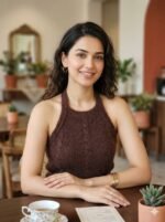 Cable-Knit Halter-Neck Top - Image 4