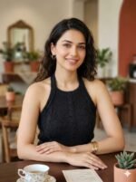 Cable-Knit Halter-Neck Top