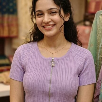 Indo-Western Front Zip Stylish Top