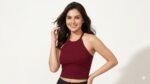"HICE" Graphic Halter Crop Top