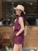 Linen-Blend Sleeveless Co-ord Sets - Image 2