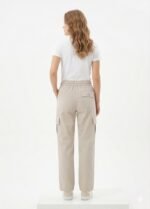 High-Waisted Cargo Pants - Image 3